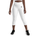 SavageWolf™ | Black&White Premium Capri Leggings