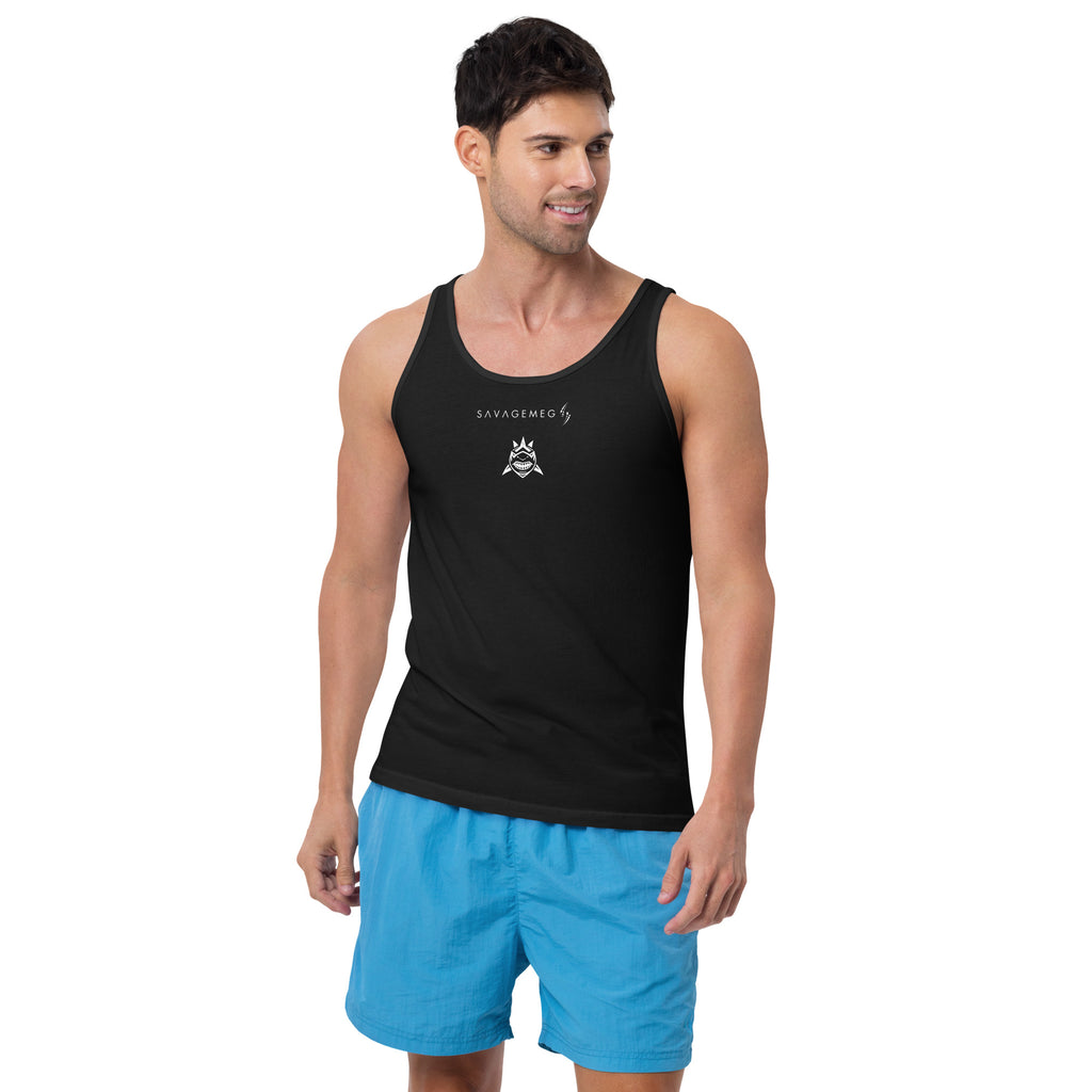 SavageMeg™ | Black&White Men's Tank Top