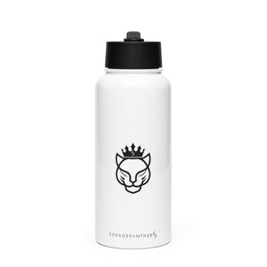 SavagePanther™ | Black&White Premium stainless steel water bottle