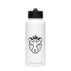 SavageCheetah™ | Black&White Premium stainless steel water bottle