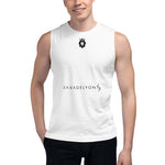 SavageLyon™ | Black&White Sleeveless Muscle Shirt